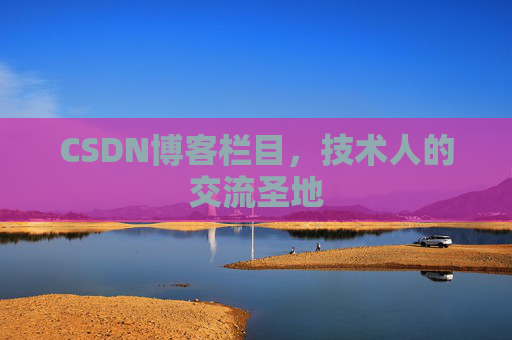 CSDN博客栏目，技术人的交流圣地